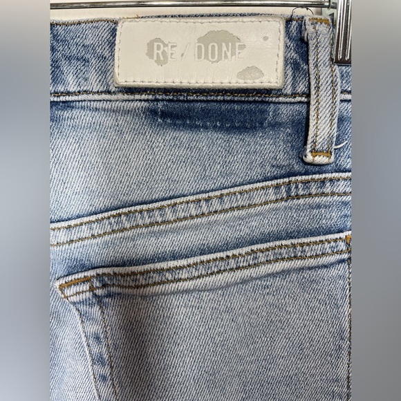 RE/DONE Jeans Women’s Size 24 70s Straight-Leg Jeans in Mid 90s Wash - Picture 10 of 14